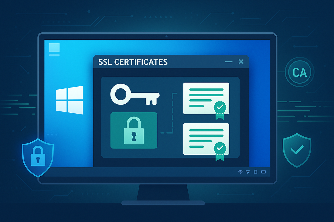 Private Key in Windows SSL Certificates